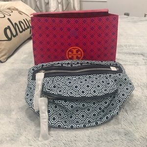 Adjustable Patterned Tory Burch Fanny Pack